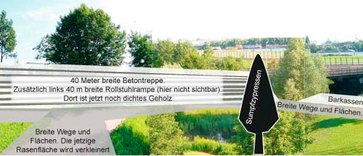 IBA-Planung Spreehafenzugang: Viel Beton, wenig Lärmschutz